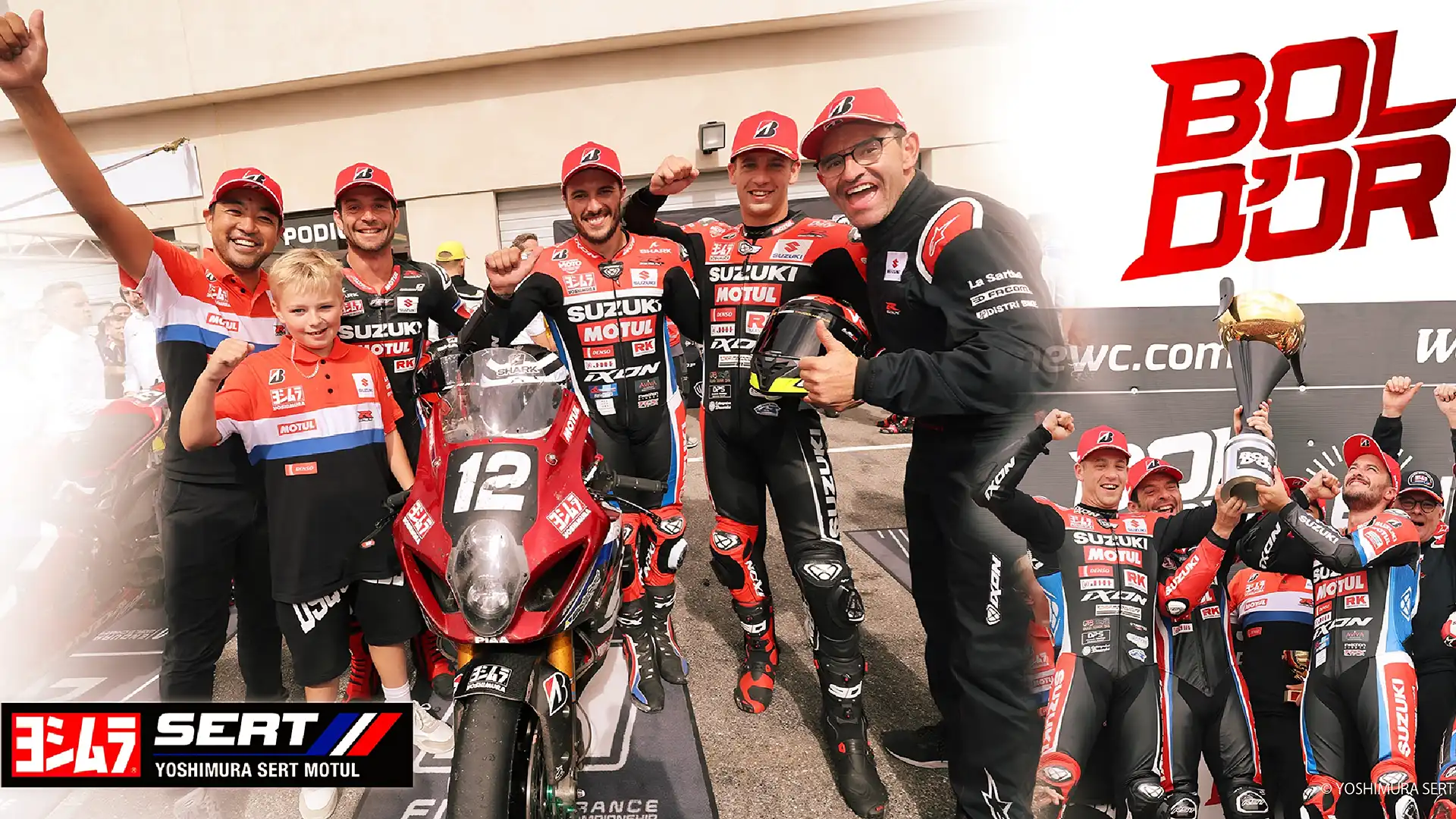 Yoshimura SERT Motul győzelem 