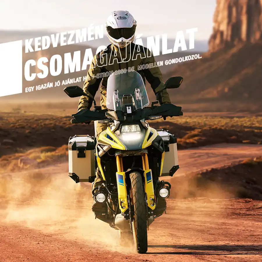 V-Strom 1050DE csomagajánlat