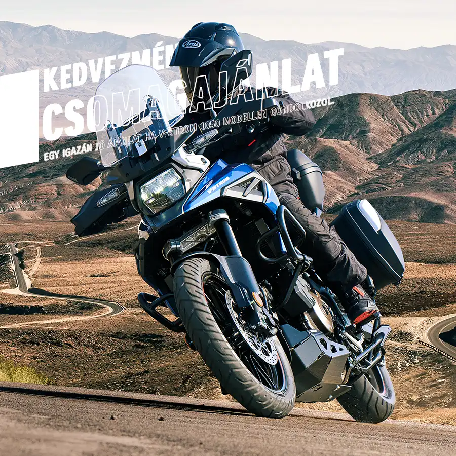 V-Strom 1050 csomagajánlat
