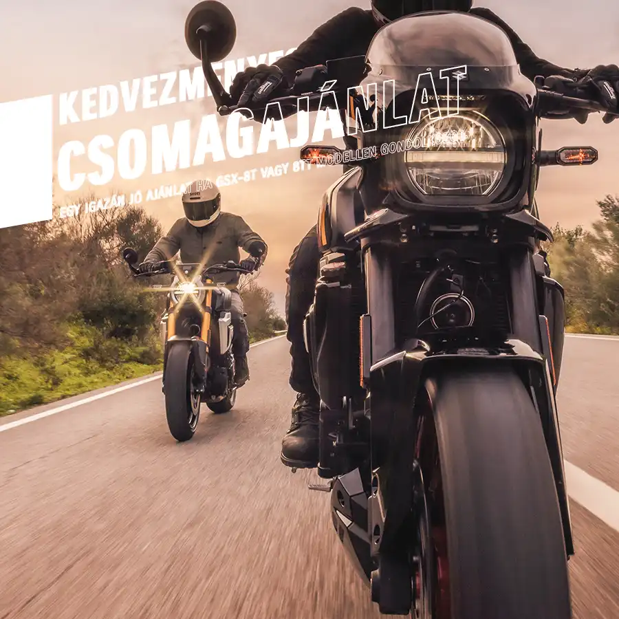 GSX-8T és 8TT csomagajánlat